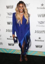 Laverne Cox WEST HOLLYWOOD, LOS ANGELES, CA, USA - SEPTEMBER 15: Variety And Women In Film's 2018 Pre-Emmy Celebration held at Cecconi's on September 15, 2018 in West Hollywood, Los Angeles, California, United States.