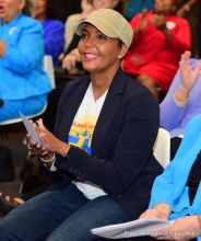 Keri Hilson Monica Brown Kandi Burruss Tucker Keshia Knight Pulliam Mali Hunter Rep. Maxine Waters actress Erika Alexander support Stacey Abrams for Georgia Governor