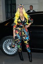 Nicki Minaj Versace Dinner during Milan Fashion Week Spring/Summer 2019 in Milan, Italy.