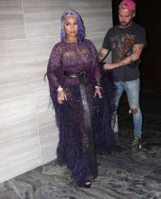 Nicki Minaj Pink carpet arrivals for the Daily Front Row 6th Annual Fashion Media Awards, held at the Park Hyatt New York in New York, New York