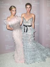 Paris & Nicky Hilton at Rihanna's 4th Annual Diamond Ball in New York.