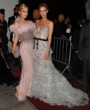 Paris Hilton and Nicki Hilton arrive to Diamond Ball in NYC
