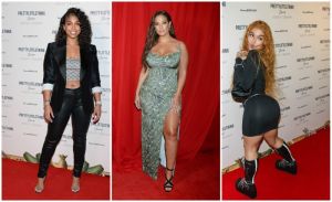 Lori Harvey Ashley Graham India Love Westbrooks at PrettyLittleThing