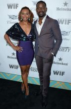 Sterling k. Brown wife Ryan Michelle Bathe WEST HOLLYWOOD, LOS ANGELES, CA, USA - SEPTEMBER 15: Variety And Women In Film's 2018 Pre-Emmy Celebration held at Cecconi's on September 15, 2018 in West Hollywood, Los Angeles, California, United States.