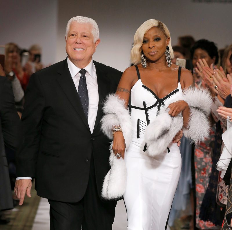 Mary J. Blige Dennis Basso exhibit his Women's Ready-to-Wear collection for Spring/Summer 2019 at Cipriani in New York City, NY.
