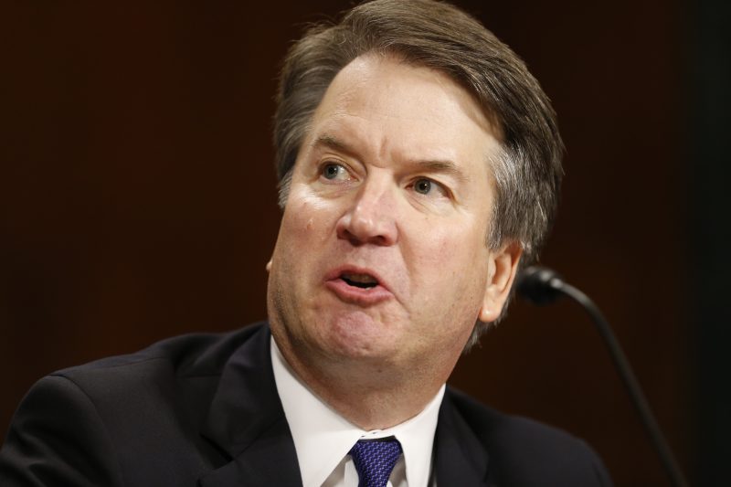 The Senate Judiciary Committee holds a hearing for Dr. Christine Blasey Ford to testify about sexual assault allegations against Supreme Court nominee Judge Brett M. Kavanaugh at the Dirksen Senate Office Building on Capitol Hill Thursday, September 27, 2018.