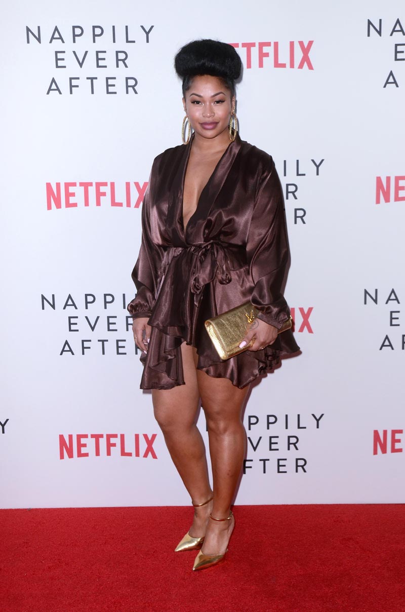 Lashontae Heckard 'Nappily Ever After' Special Screening, Harmony Gold Theater