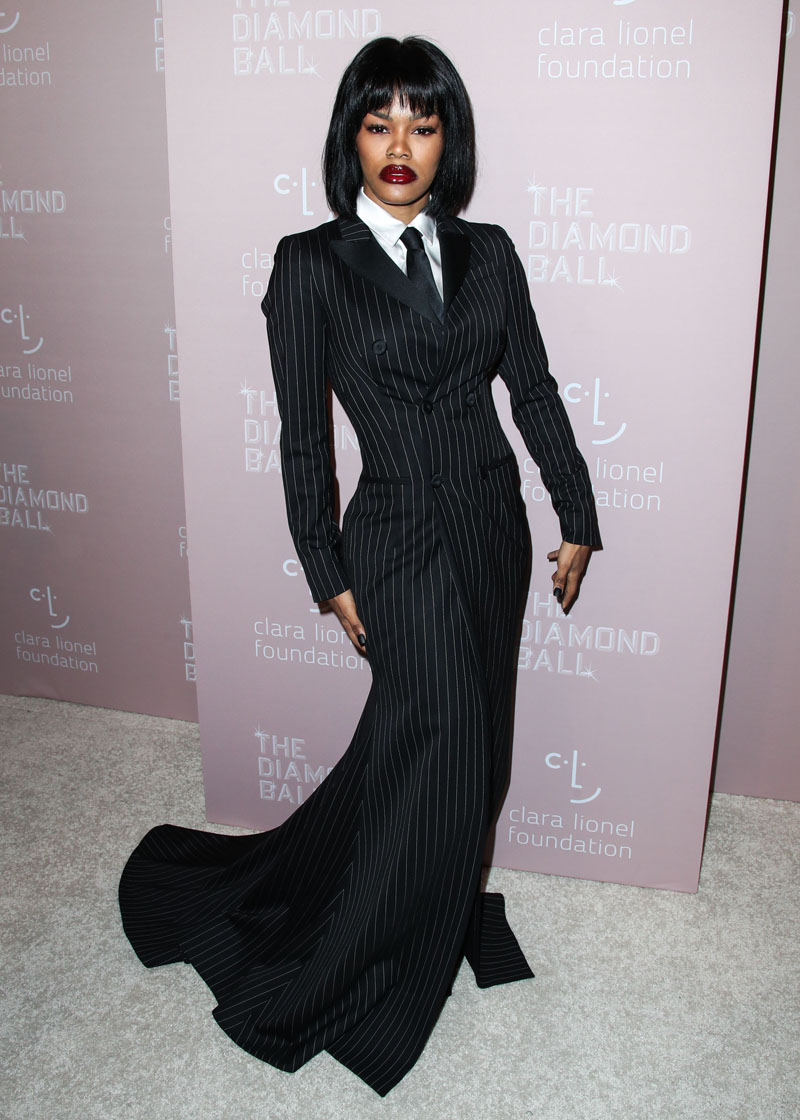 Teyana Taylor Rihanna's 4th Annual Diamond Ball Benefitting The Clara Lionel Foundation held at Cipriani Wall Street on September 13, 2018 in Manhattan, New York City, New York