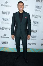 Trevor Noah WEST HOLLYWOOD, LOS ANGELES, CA, USA - SEPTEMBER 15: Variety And Women In Film's 2018 Pre-Emmy Celebration held at Cecconi's on September 15, 2018 in West Hollywood, Los Angeles, California, United States.