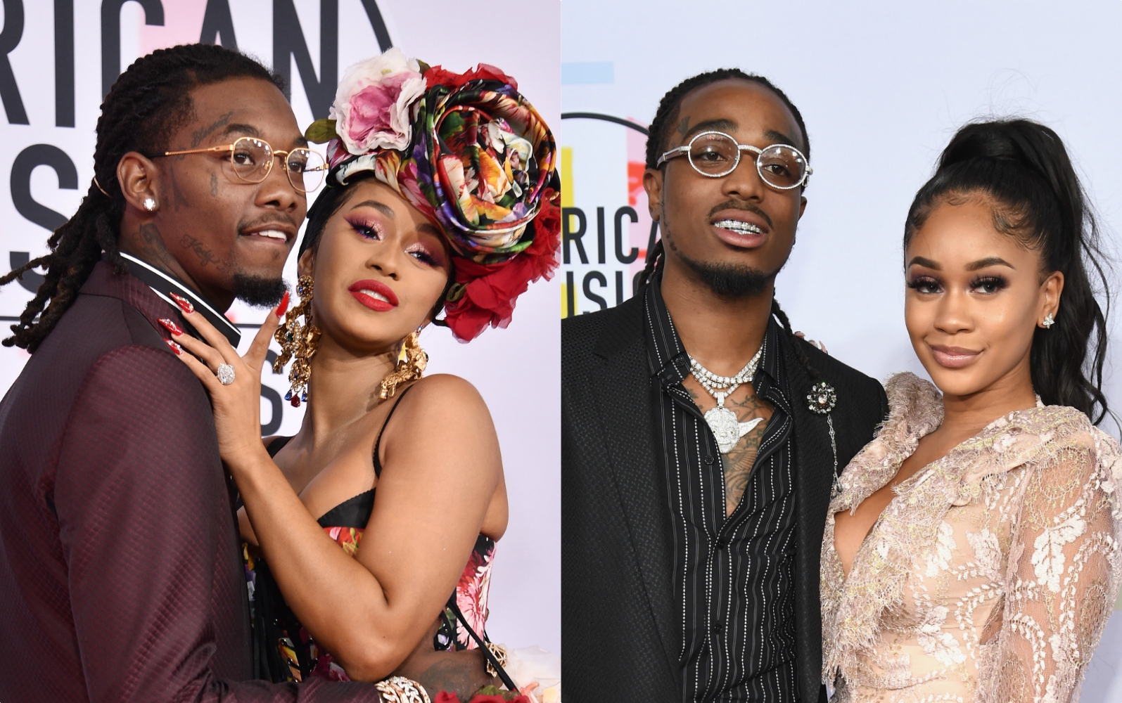 Icy Wifey Status? Cardi B & Offset Kick It AGAIN With Quavo & Shy Baby Haired Banger Saweetie [Photos] - Bossip