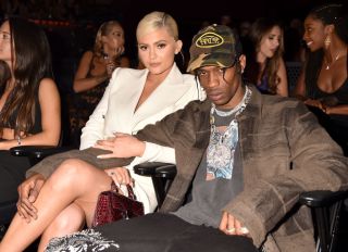 Kylie Jenner and Travis Scott at the 2018 MTV VMAS
