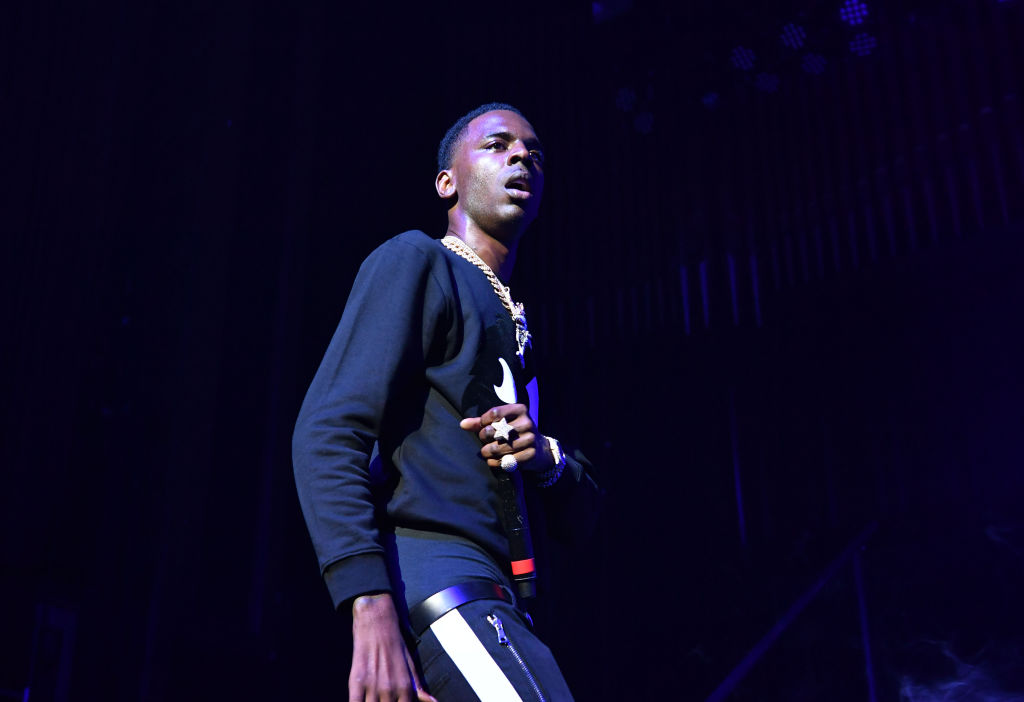 ATLANTA, GA - MAY 05:  Rapper Young Dolph performs in concert at The Tabernacle on May 5, 2018 in Atlanta, Georgia