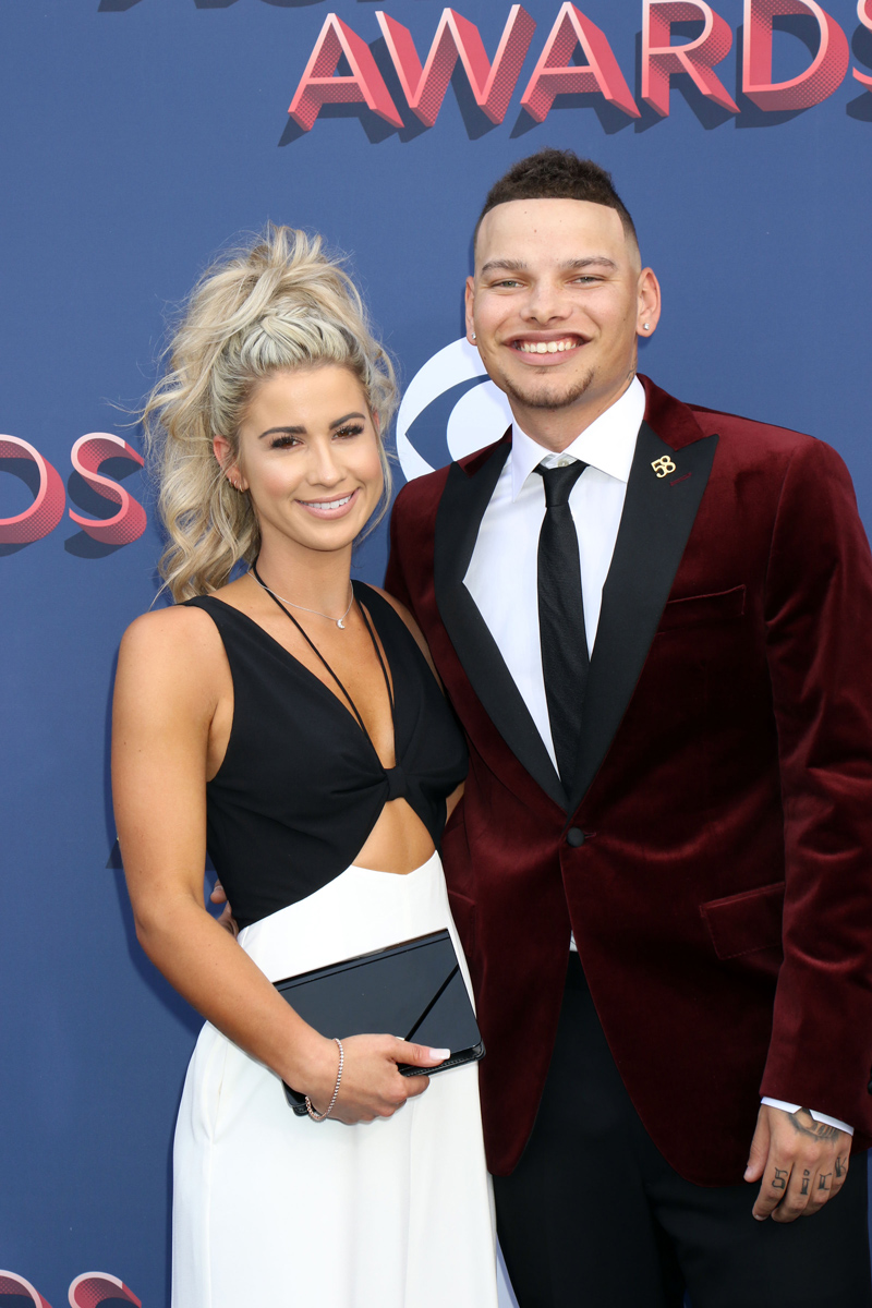 Kane Brown and Katelyn Jae attend 53rd Annual Academy Of Country Music Awards 2018, held at MGM Grand Garden Arena inside the MGM Grand Hotel & Casino in Las Vegas, Nevada.