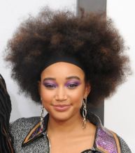 Red carpet New York Special Screening of The Hate U Give Paris Theatre Amandla Stenberg