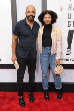 Jeffrey Wright Juno Wright Red carpet New York Special Screening of The Hate U Give