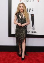 Sabrina Carpenter Red carpet New York Special Screening of The Hate U Give