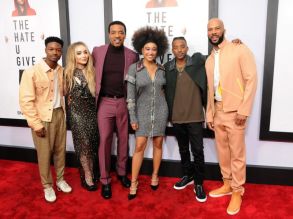 Red carpet New York Special Screening of The Hate U Give