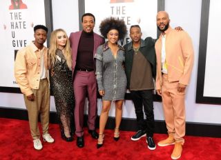 Red carpet New York Special Screening of The Hate U Give