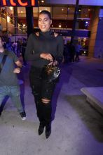 EJ Johnson leaves Lakers game after fight breaks out on court at Stales Centre in Los Angeles, CA.