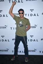 Tom Morello attends the fourth annual TIDAL X: Brooklyn benefit concert in New York, NY.