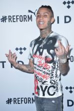 Lil Skies attends the fourth annual TIDAL X: Brooklyn benefit concert in New York, NY.