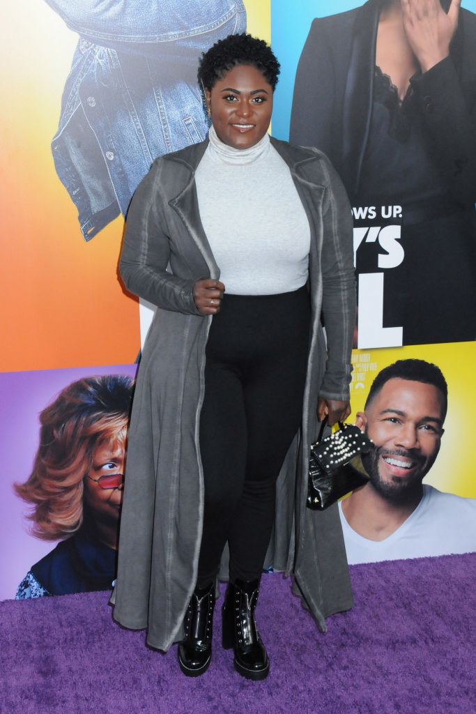 The cast and guests arrive on the purple carpet for the World Premiere of ?NOBODY?S FOOL?, held at AMC Lincoln Square in New York, New York<br /> Pictured: Danielle Brooks<br /> Ref: SPL5037201 281018 NON-EXCLUSIVE<br /> Picture by: 