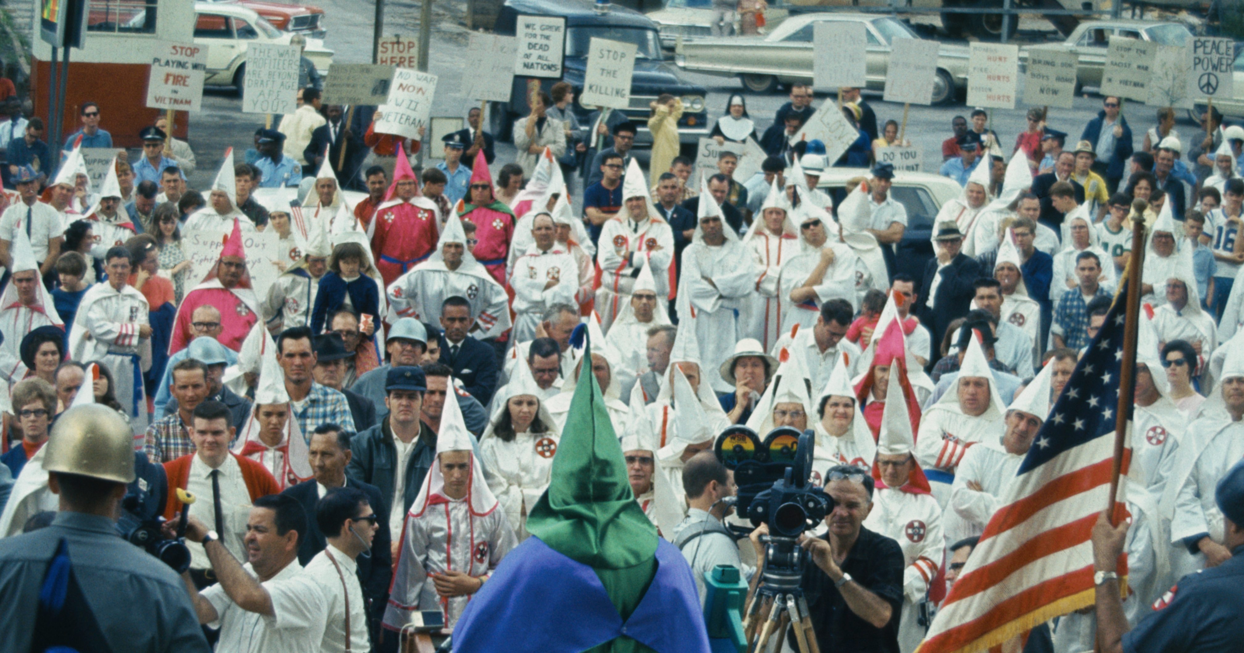 kkk flyers scattered maryland