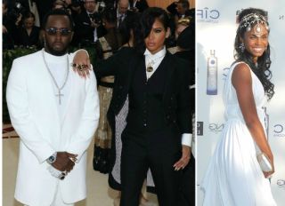 Diddy Cassie and Kim Porter