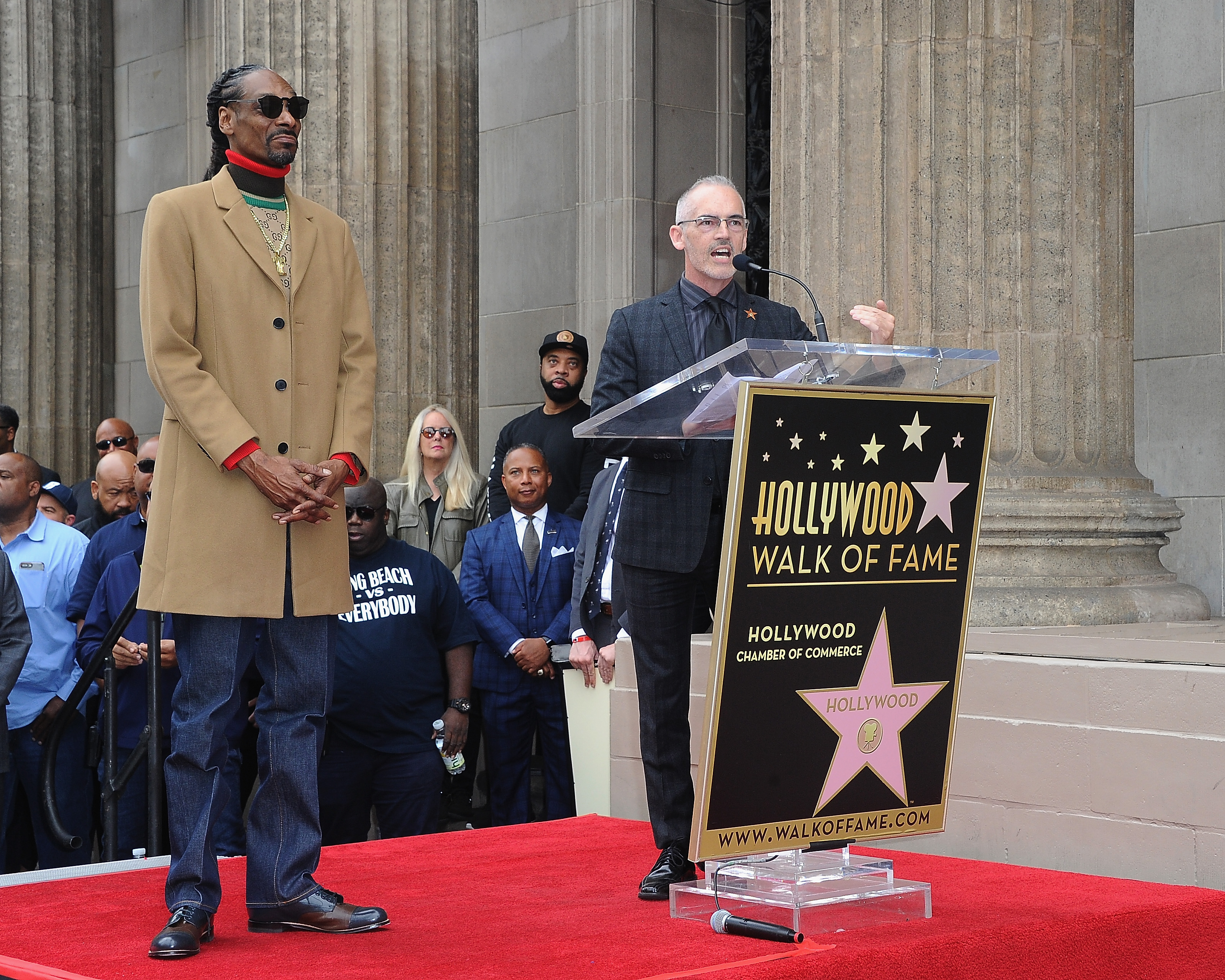 Snoop Dogg Honored With Star On The Hollywood Walk Of Fame