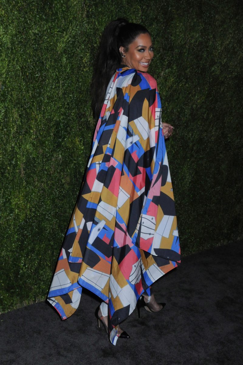 LaLa Anthony  15th Annual CFDA/Vogue Fashion Fund 2018, held in the Brooklyn Navy Yard in Brooklyn, New York