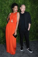 Indya Moore Jason Wu 15th Annual CFDA/Vogue Fashion Fund 2018, held in the Brooklyn Navy Yard in Brooklyn, New York