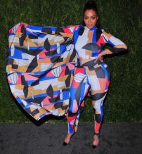 LaLa Anthony attends FDA / Vogue Fashion Fund 15th Anniversary event at Brooklyn Navy Yard on November 5, 2018 in Brooklyn, New York.