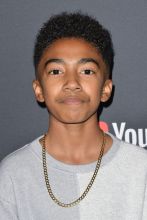 Miles Brown LOS ANGELES, CA - NOV 10: 'Black-ish' celebrates its 100th episode - Arrivals at The Walt Disney Studios in Los Angeles.