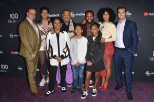 LOS ANGELES, CA - NOV 10: 'Black-ish' celebrates its 100th episode - Arrivals at The Walt Disney Studios in Los Angeles.