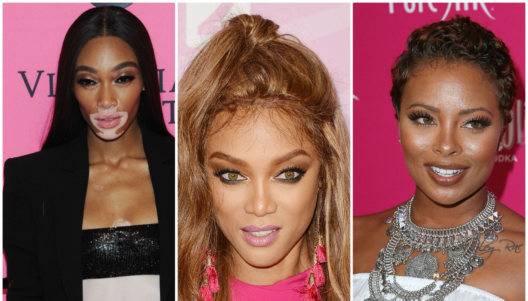 Eva Marcille Tyra Banks Winnie Harlow