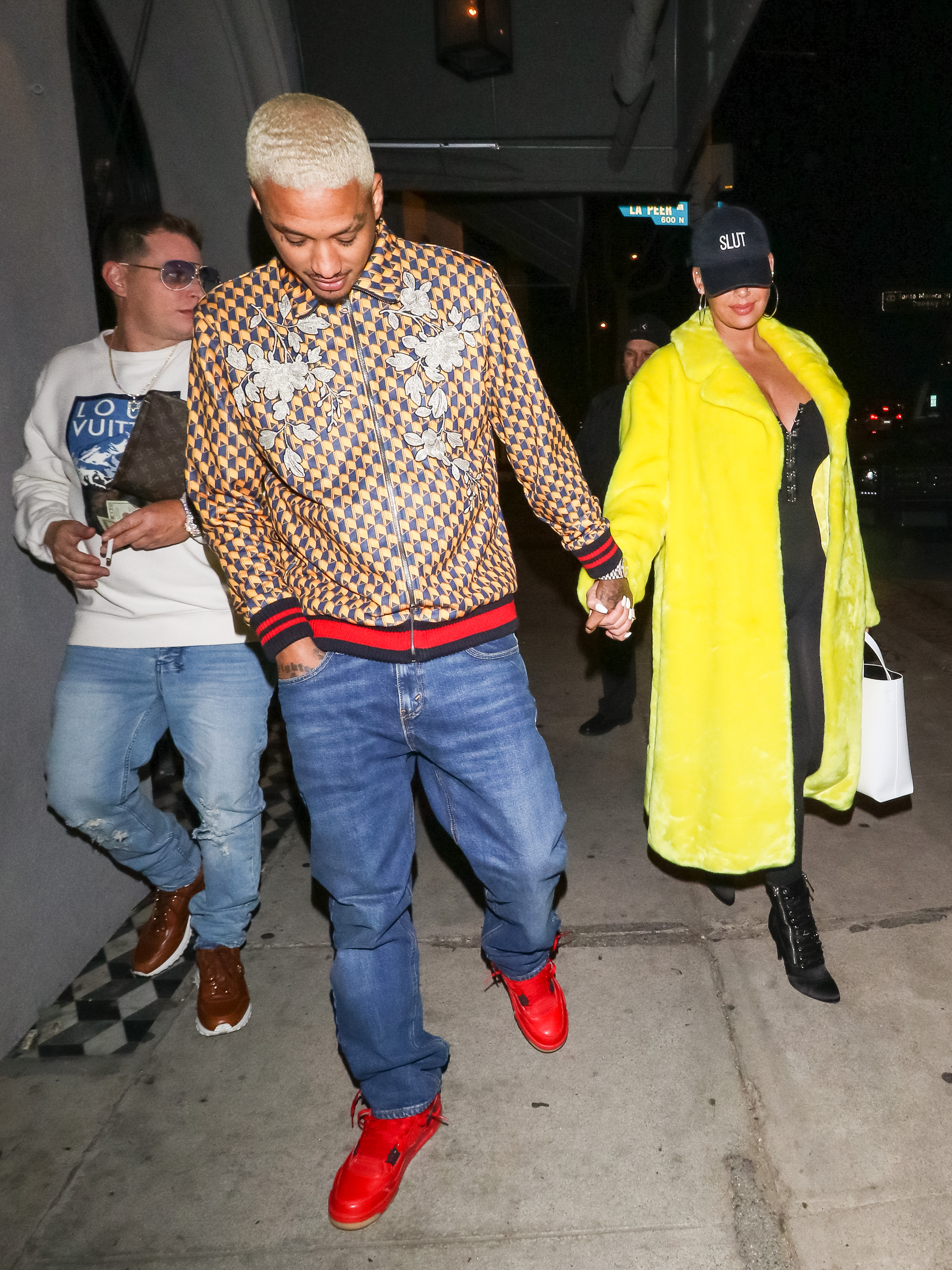 Amber Rose Anthony Edwards Ne-Yo Crystal Renay Smith