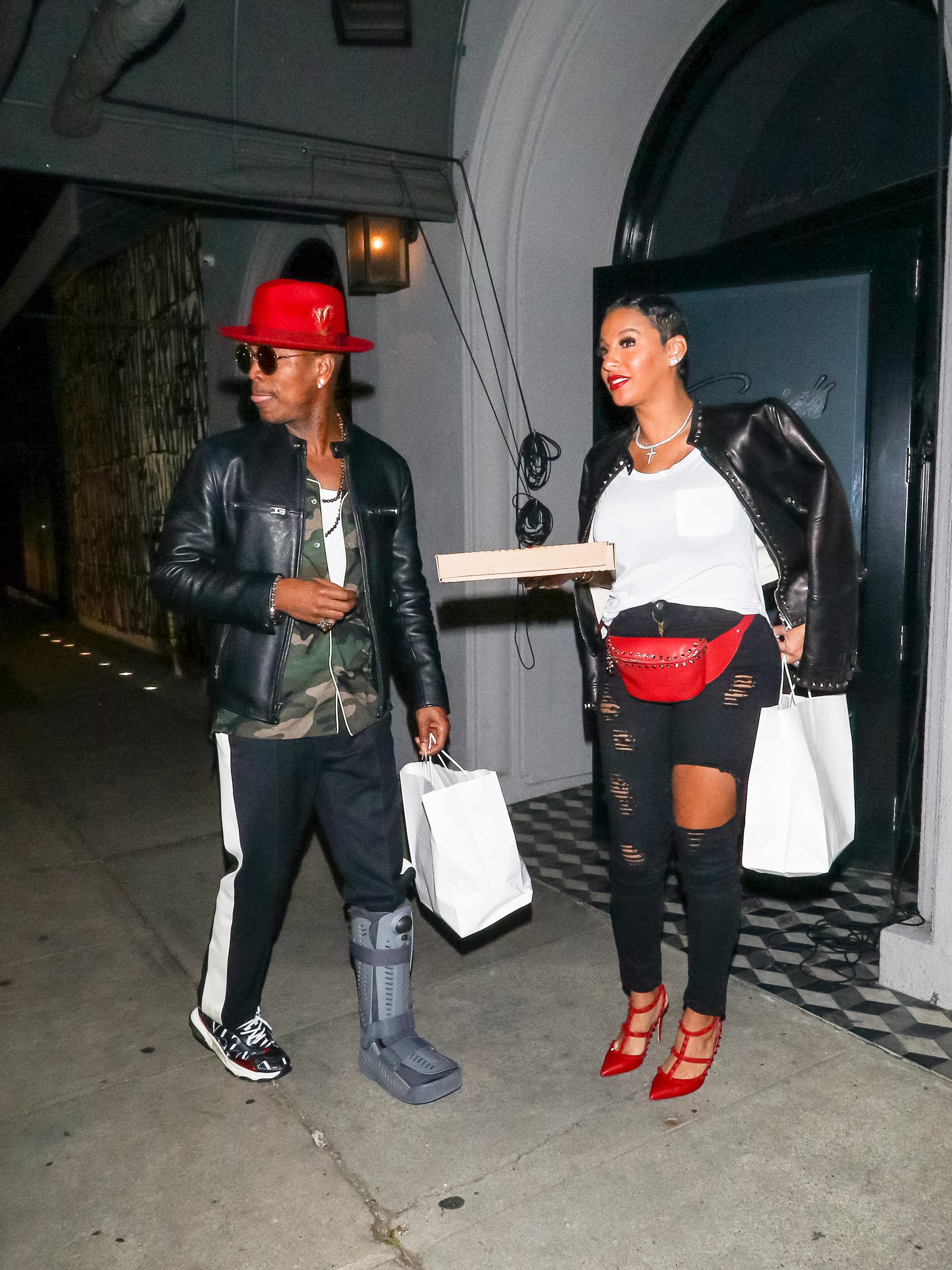 Amber Rose Anthony Edwards Ne-Yo Crystal Renay Smith