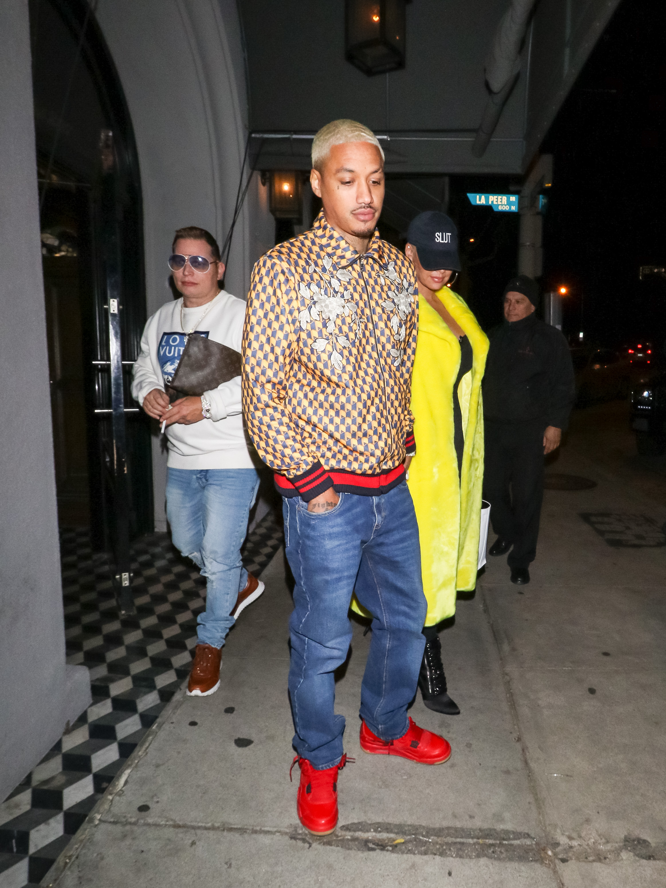 Amber Rose Anthony Edwards Ne-Yo Crystal Renay Smith