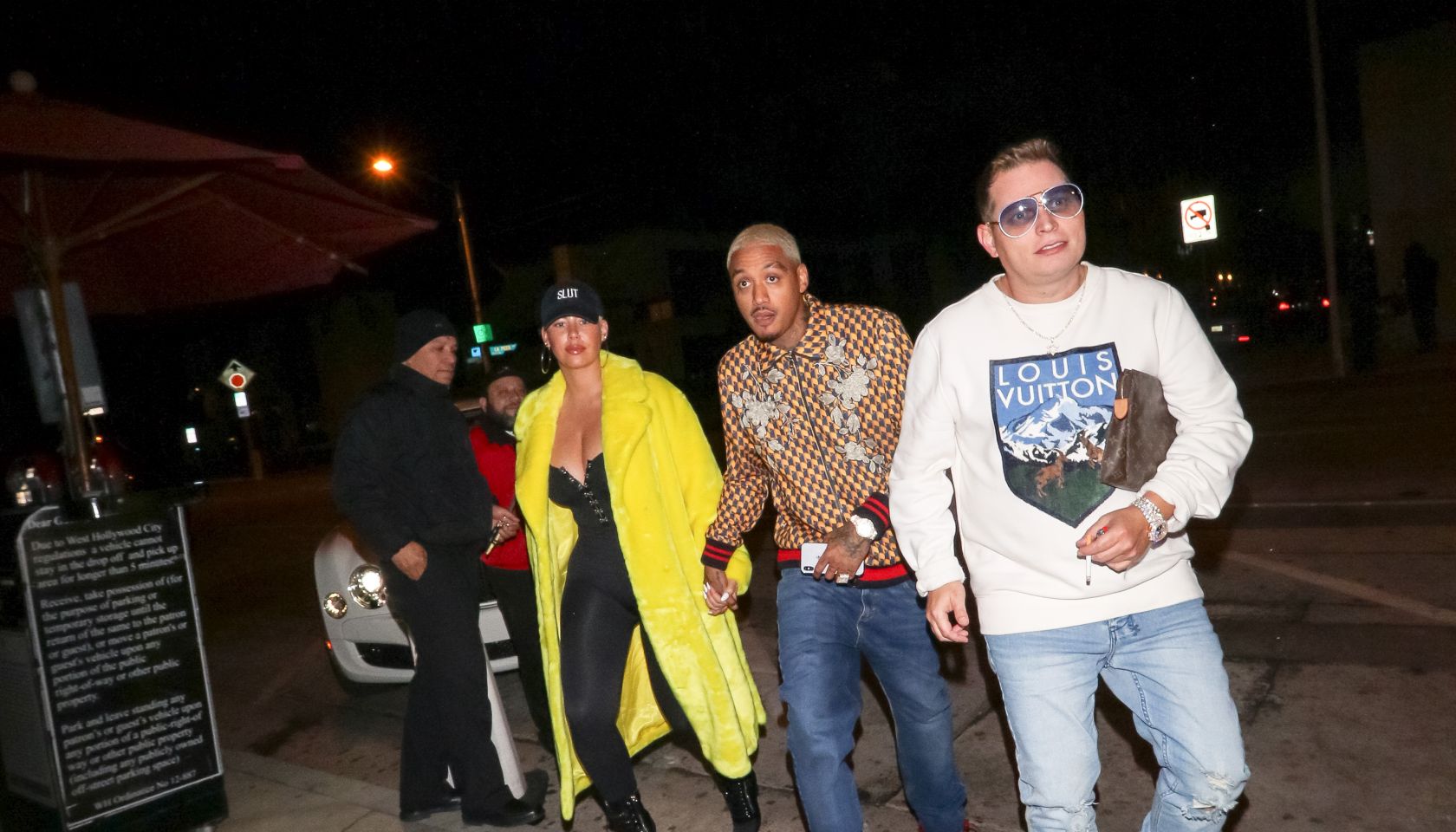 Amber Rose Anthony Edwards Ne-Yo Crystal Renay Smith