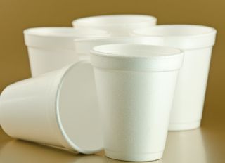 styrofoam cup