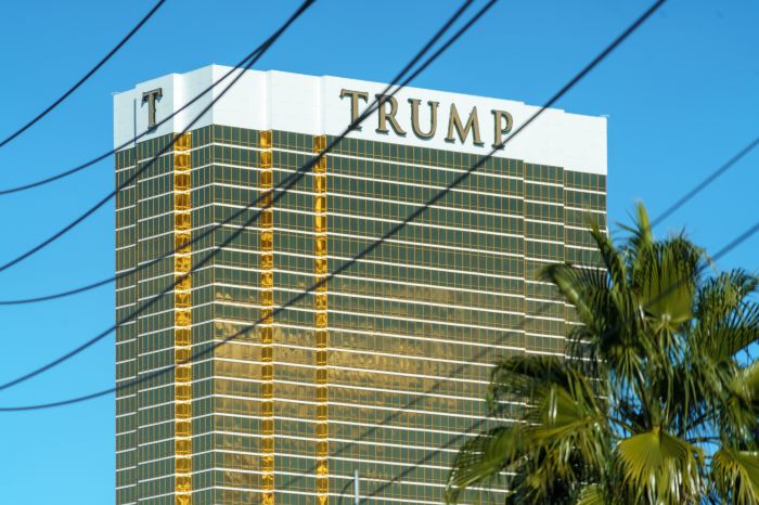 Trump tower in Las Vegas