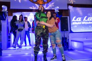 LA LA Anthony Throws Annual Holiday Charity Event