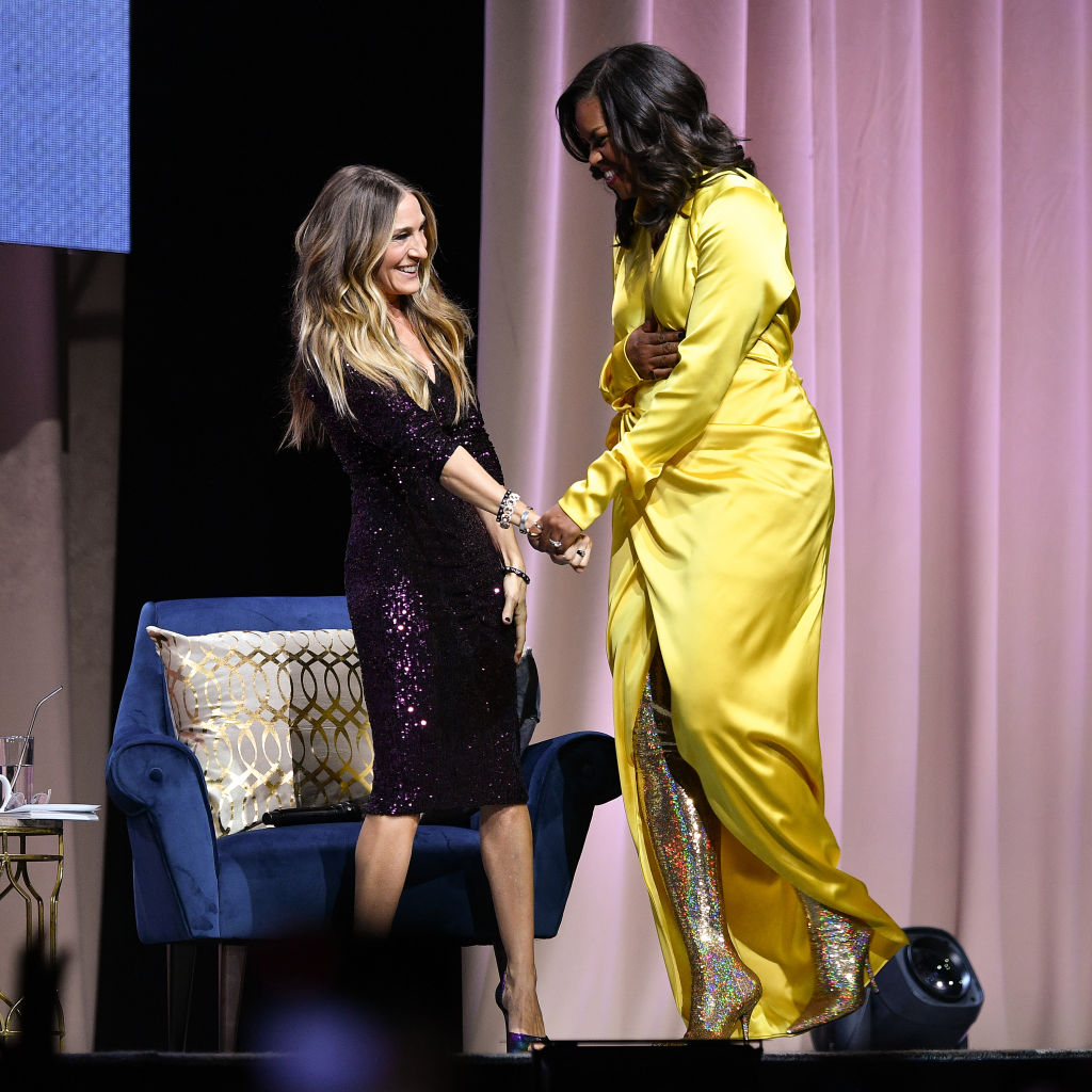 Michelle Obama Discusses Her New Book 'Becoming' With Sarah Jessica Parker
