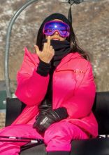 Kim Kardashian Kendall Jenner Saint West Ski Aspen