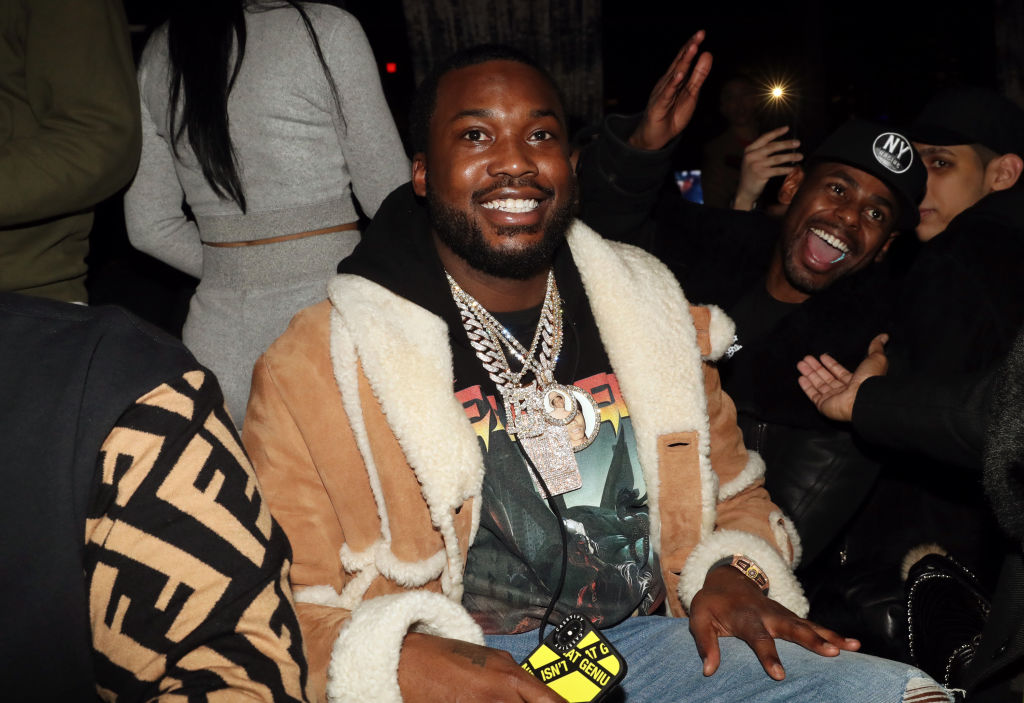 Meek Mill Celebrates CHAMPIONSHIPS
