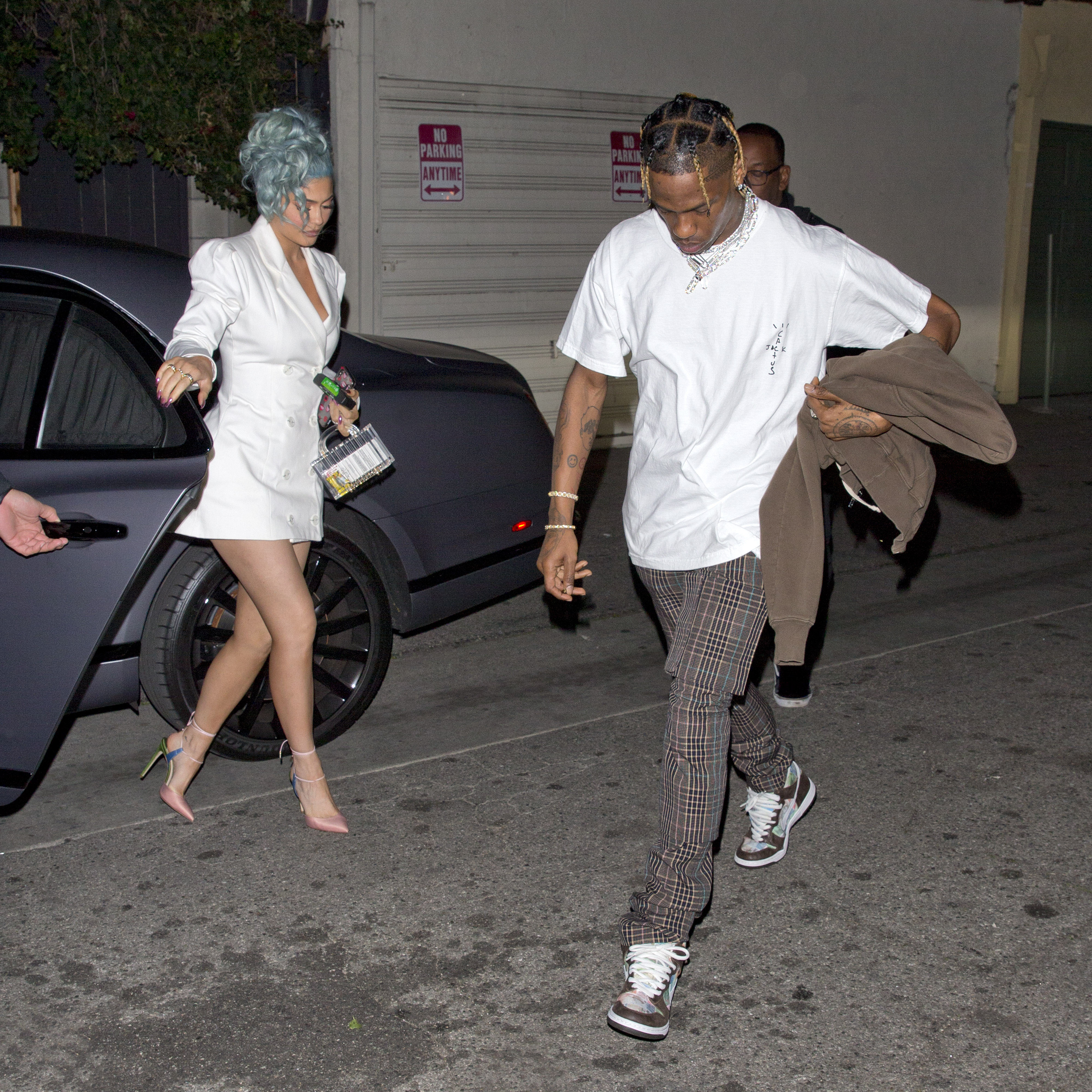 Travis Scott Kylie Jenner New Year's Eve Dinner