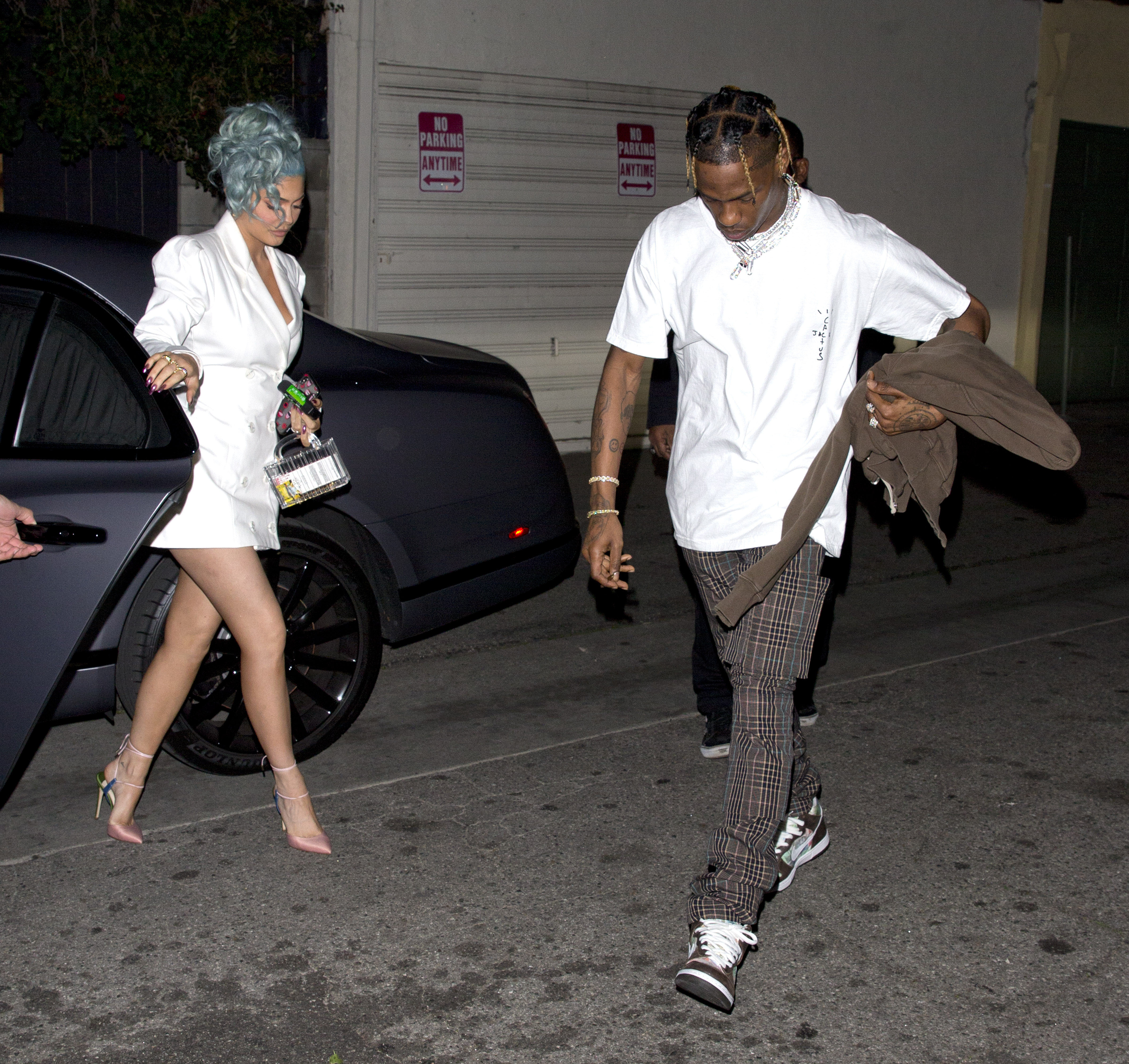 Travis Scott Kylie Jenner New Year's Eve Dinner
