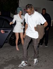 Travis Scott Kylie Jenner New Year's Eve Dinner