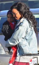 Kelly Rowland and son Titan Jewell