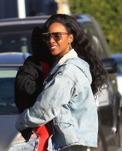Kelly Rowland and son Titan Jewell